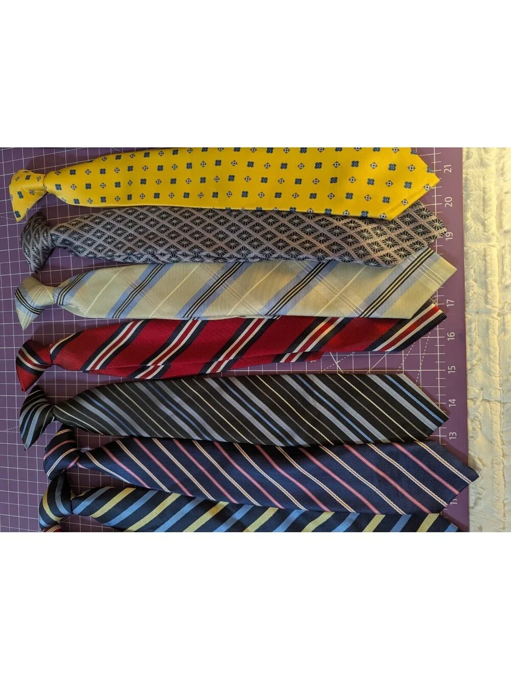 Necktie Lot Of 15 Youth Toddler Multicolor Polyester 11